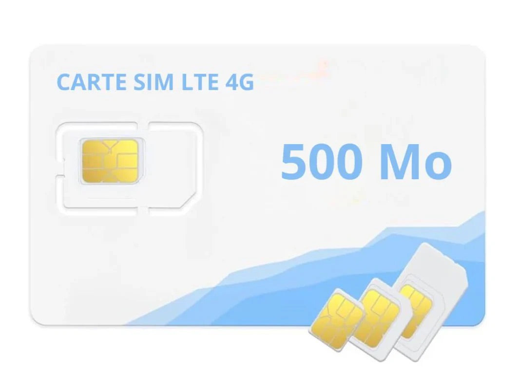Prepaid LTE 4G SIM-Karte für Wildkamera