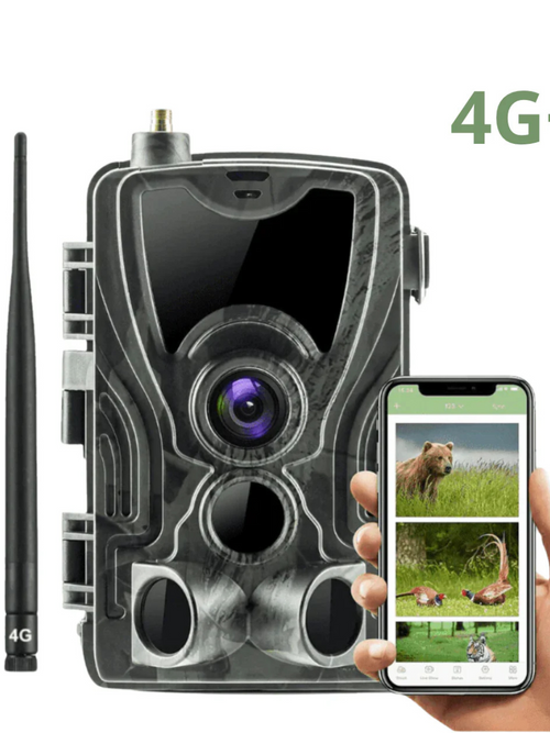 Wildkamera 4G mit Smartphone-Verbindung und Überwachungsfunktion