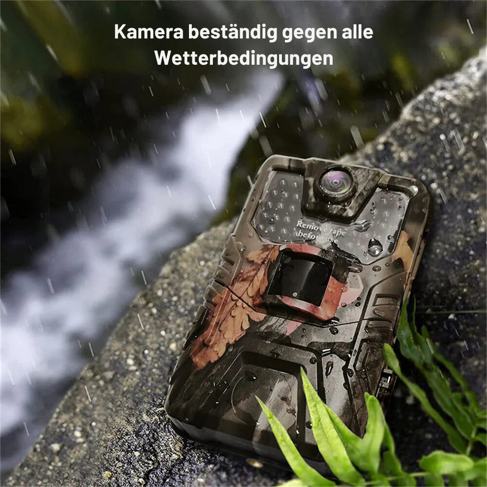 Wildkamera mit SMS/MMS-Benachrichtigungen, Nachtsicht und Überwachungsfunktion