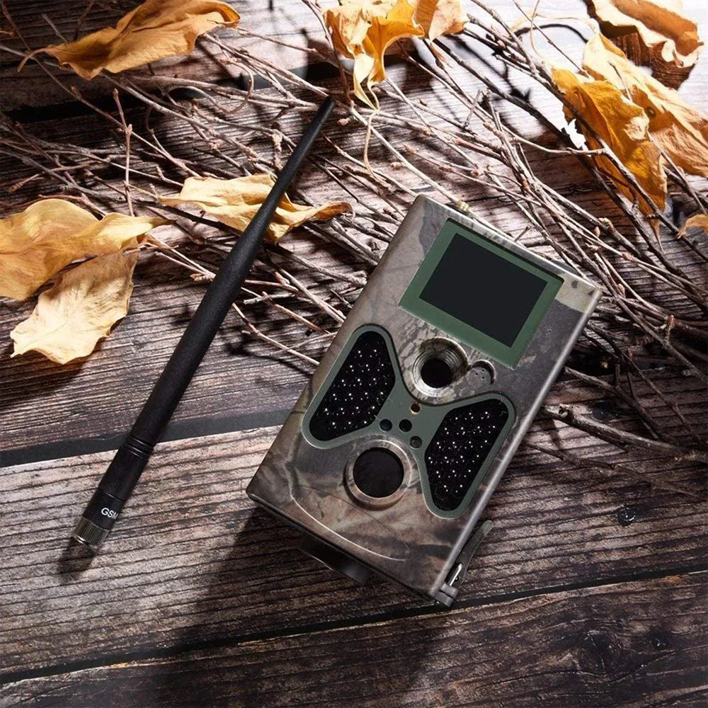 Wildkamera mit SIM-Karte, SMS-Funktion und Abonnementfreier Überwachung