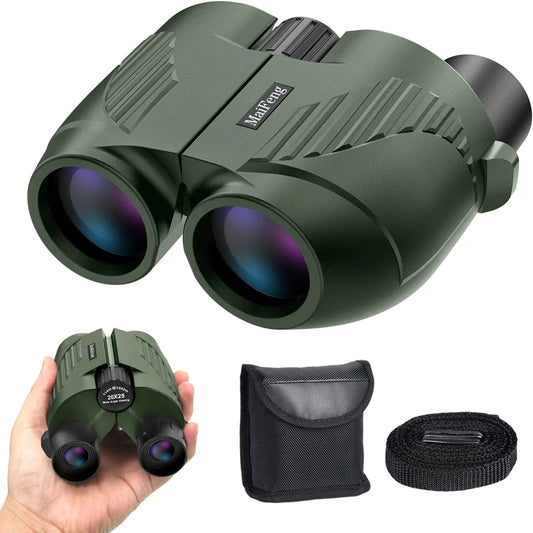 Fernglas 20×25 Kompaktes  – HD-Zoom, FMC-BAK4-Optik für Reisen & Outdoor