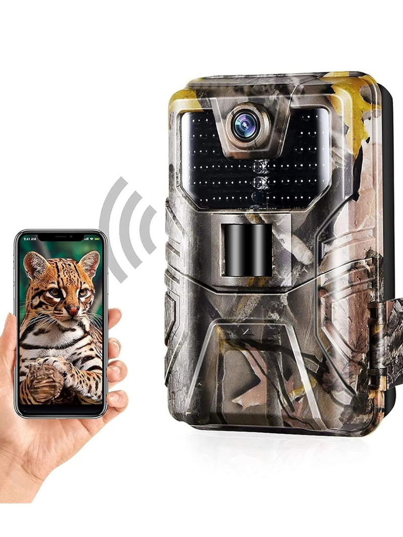 Wildkamera mit SMS/MMS-Benachrichtigungen, Nachtsicht und Überwachungsfunktion